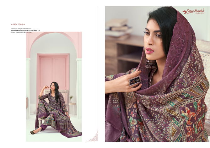 Mahajbeen Vol 7 By Shree Shalika Printed Lawn Cotton Dress Material Wholesale Online
